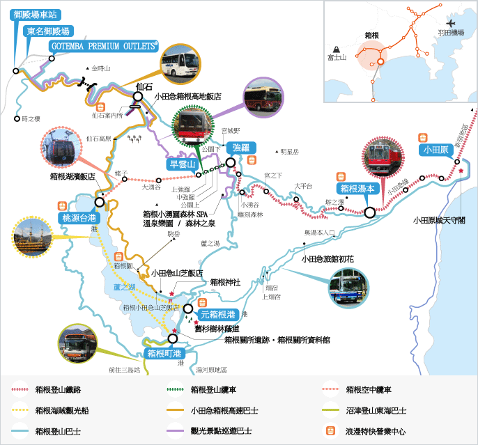 箱根地圖